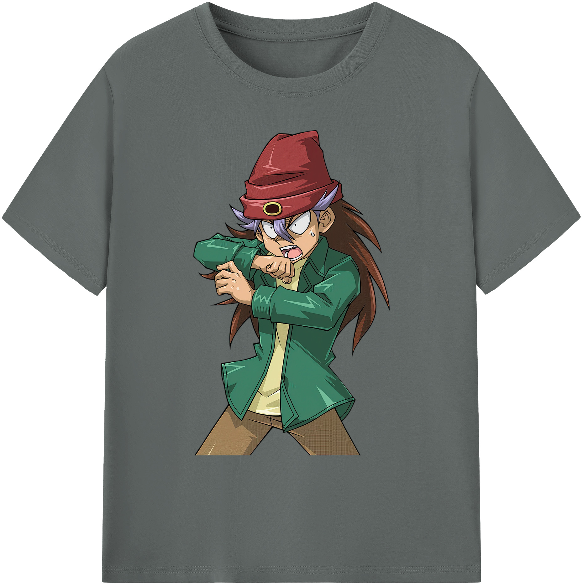 （画像用） 遊☆戯☆王 Yu-Gi-Oh! 綿100％ メンズ半袖Tシャツ｜肌触りやわらか＆通気性